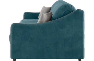 Диван прямой Дели 160, модель 032, Ultra Atlantic​ / Ultra Dove​ (синий)