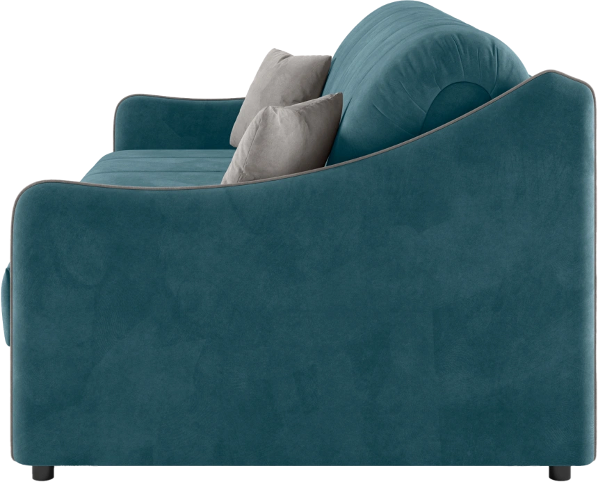 Диван прямой Дели 160, модель 032, Ultra Atlantic​ / Ultra Dove​ (синий)