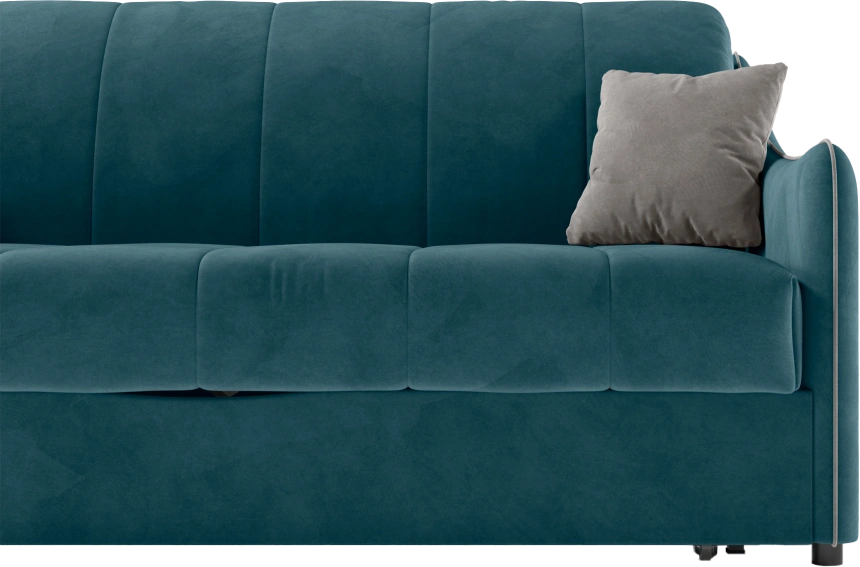 Диван прямой Дели 160, модель 032, Ultra Atlantic​ / Ultra Dove​ (синий)