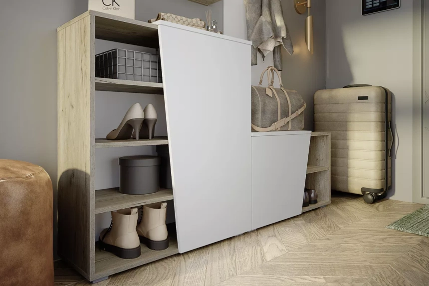 Зеркало Одри, 80х67х22, Дуб крафт