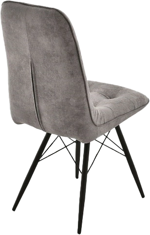 Стул Бордо, мягкий, Loft 06, велюр, каркас паук черный