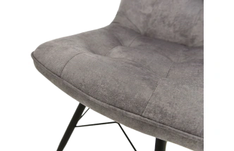 Стул Бордо, мягкий, Loft 06, велюр, каркас паук черный