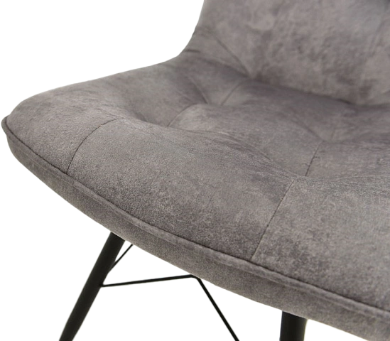 Стул Бордо, мягкий, Loft 06, велюр, каркас паук черный