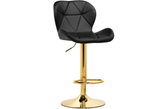 Барный стул Trio, black / gold