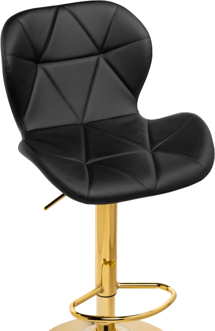 Барный стул Trio, black / gold