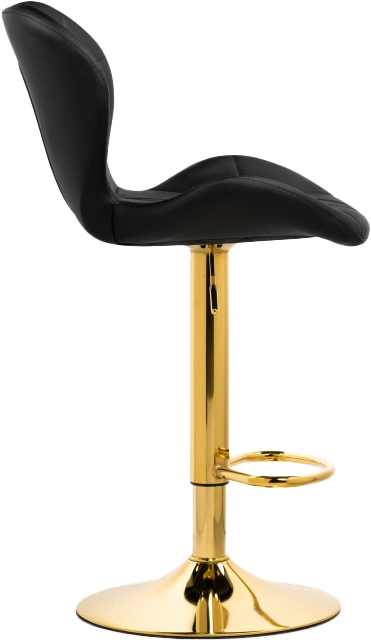 Барный стул Trio, black / gold