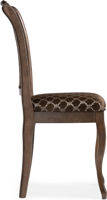 Стул Луиджи, деревянный, коричневый / орех