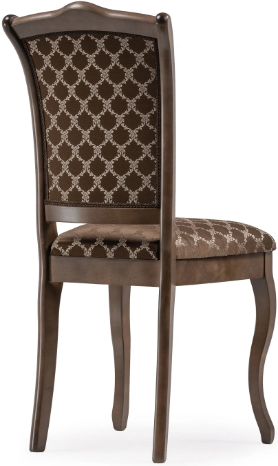 Стул Луиджи, деревянный, коричневый / орех