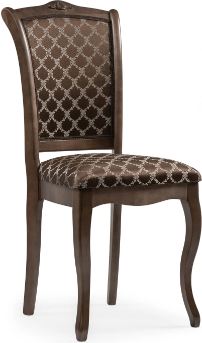 Стул Луиджи, деревянный, коричневый / орех