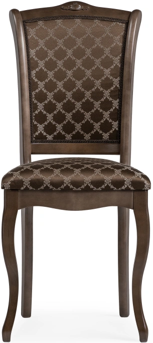 Стул Луиджи, деревянный, коричневый / орех