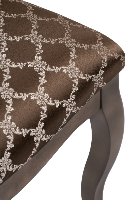 Стул Луиджи, деревянный, коричневый / орех