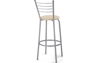 Барный стул Sadov, ваниль в крапинку / светлый мусс