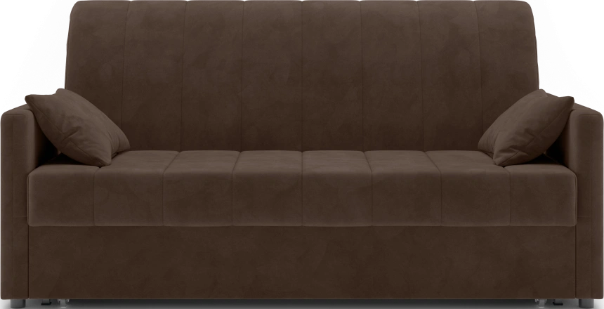 ​Диван прямой Хилтон 160, модель 139, Ultra Chocolate​ (шоколадный) / венге