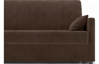 ​Диван прямой Хилтон 160, модель 139, Ultra Chocolate​ (шоколадный) / венге