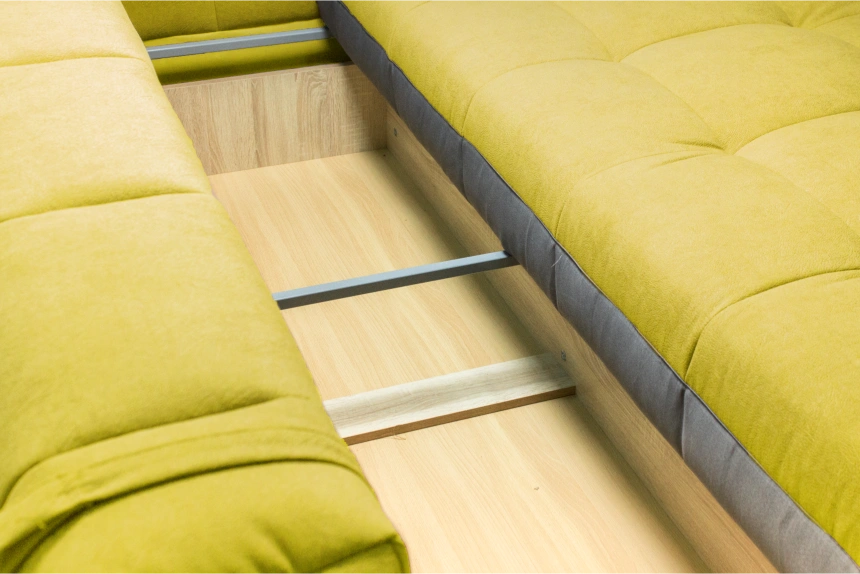 Диван прямой Аквамарин 11, Frozen 10