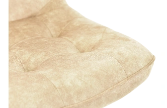 Стул Бордо, мягкий, милано 01, велюр, каркас паук черный 