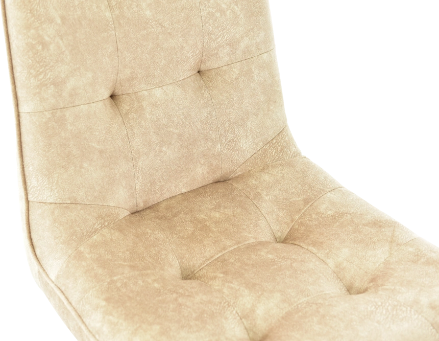 Стул Бордо, мягкий, милано 01, велюр, каркас паук черный 