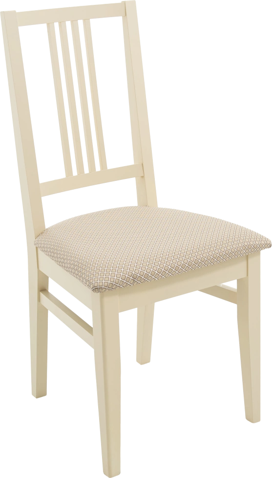 Стул Никас, деревянный, атина 160-1 жаккард, каркас слоновая кость