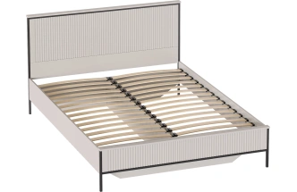 Кровать Нора 180, двуспальная, персидский жемчуг