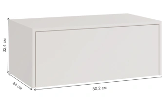 Шкаф навесной Роут 4, кашемир