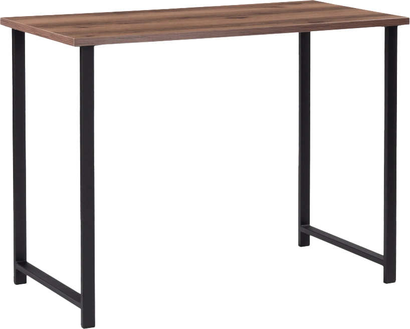 Барная стойка Дилан Лофт, 120x60x110, дуб делано темный, каркас черный