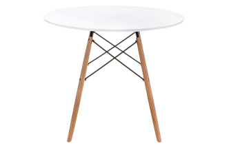 Кухонный стол Table, 80х72, white / wood