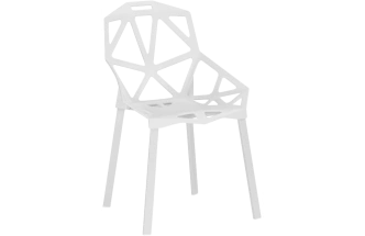 Стул One PC-015, пластиковый, белый