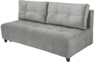 Диван прямой Бали 4 без боковин, Catania silver