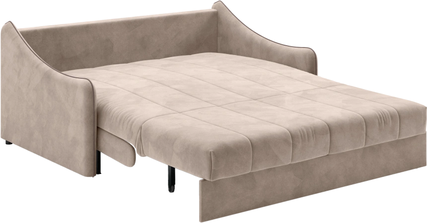 ​Диван прямой Дели 160, модель 032, Ultra Sand​ / Ultra Stone (песочный​)