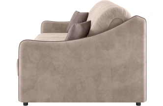 Диван прямой Дели 160, модель 032, Ultra Sand / Ultra Stone (песочный)