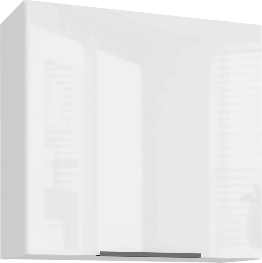 Полка настенная Слайд, 59х59, Белый глянец