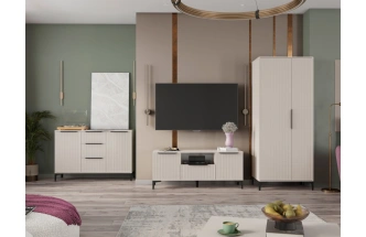 Модульная гостиная Иадама, комплектация 1, кашемир / кашемир