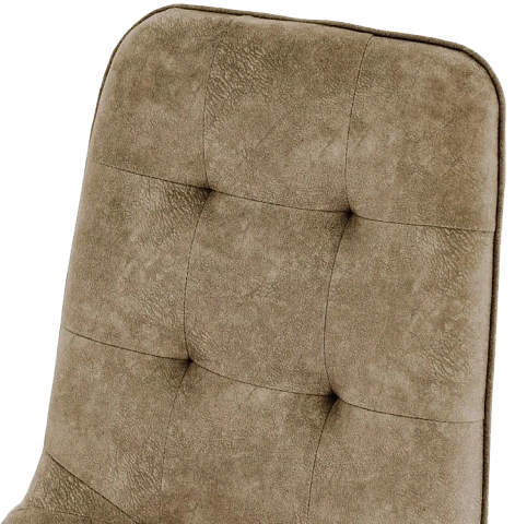 Стул Бордо, мягкий, милано 03, велюр, каркас паук черный 