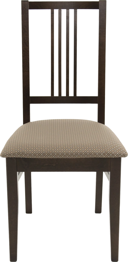 Стул Никас, деревянный, атина 37-1 жаккард, каркас орех темный