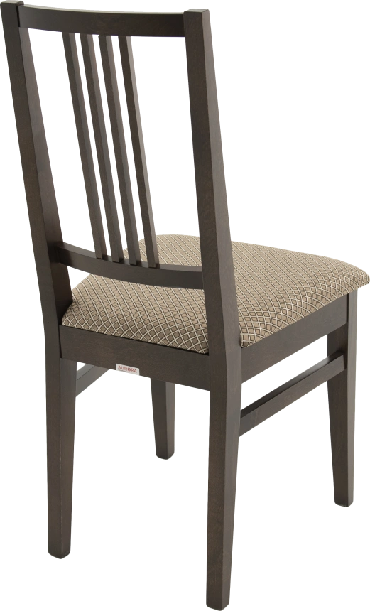Стул Никас, деревянный, атина 37-1 жаккард, каркас орех темный