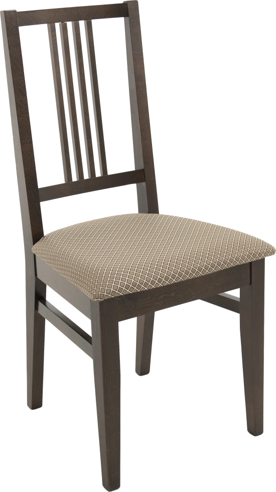 Стул Никас, деревянный, атина 37-1 жаккард, каркас орех темный