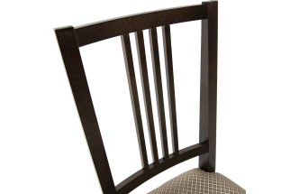 Стул Никас, деревянный, атина 37-1 жаккард, каркас орех темный