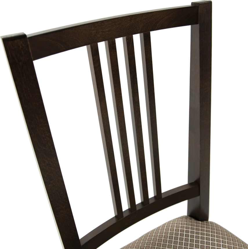 Стул Никас, деревянный, атина 37-1 жаккард, каркас орех темный