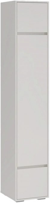 Шкаф одностворчатый Роут, распашной с полками, кашемир