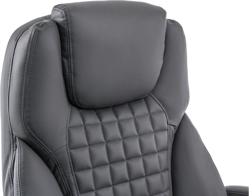 Компьютерное кресло Herd, мягкое, темно-серое