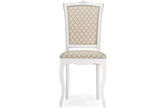 Стул Луиджи, деревянный, бежевый / белый