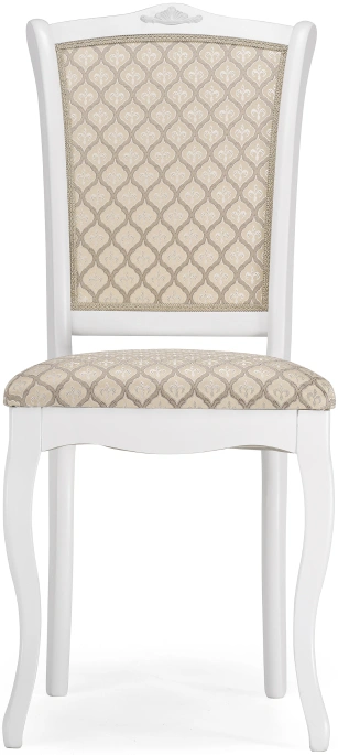 Стул Луиджи, деревянный, бежевый / белый