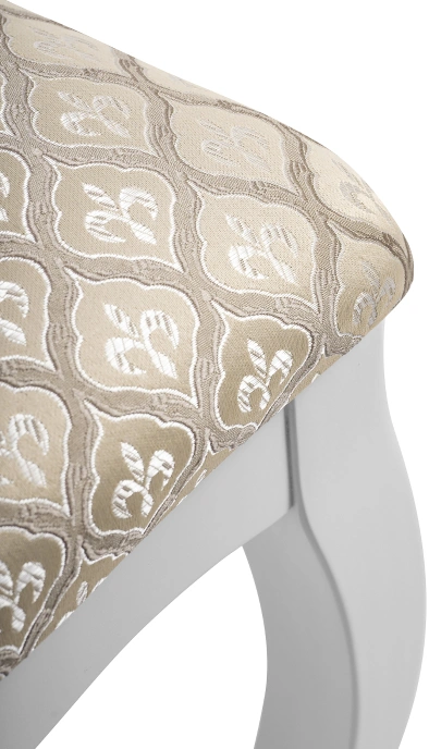 Стул Луиджи, деревянный, бежевый / белый