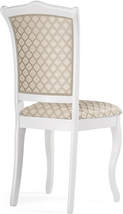 Стул Луиджи, деревянный, бежевый / белый