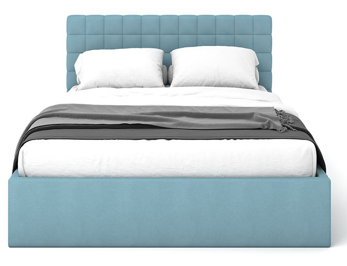 Кровать Ребекка с/м 160x200 Newtone aqua blue