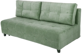 Диван прямой Бали 4 без боковин, Catania aquamarine