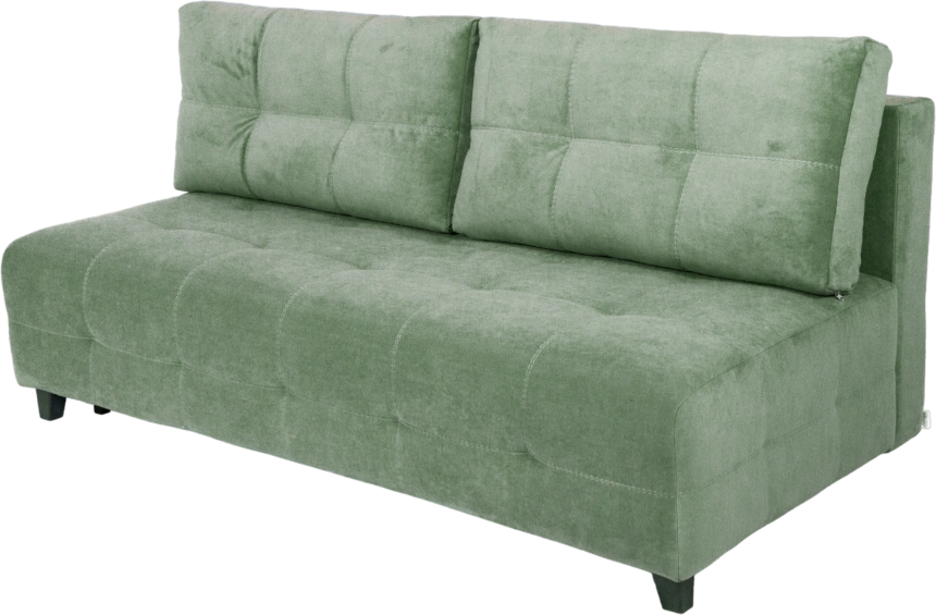 Диван прямой Бали 4 без боковин, Catania aquamarine