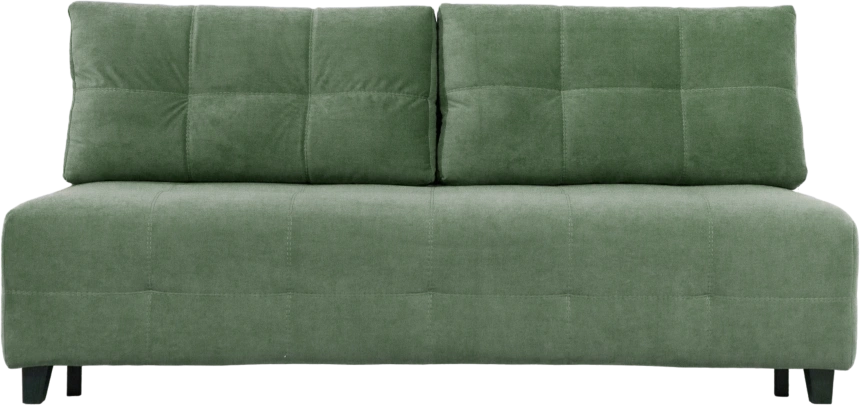 Диван прямой Бали 4 без боковин, Catania aquamarine