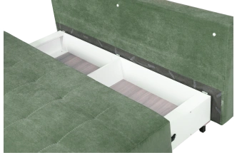 Диван прямой Бали 4 без боковин, Catania aquamarine