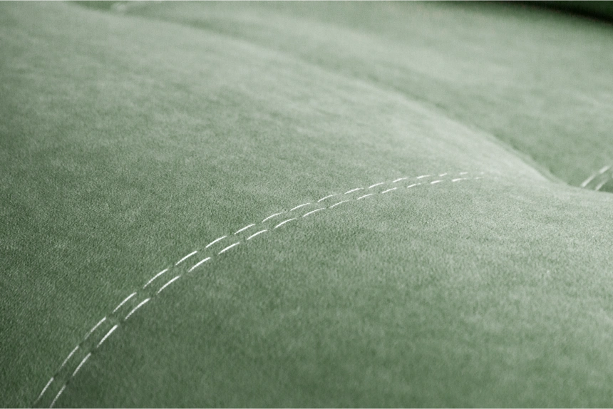 Диван прямой Бали 4 без боковин, Catania aquamarine